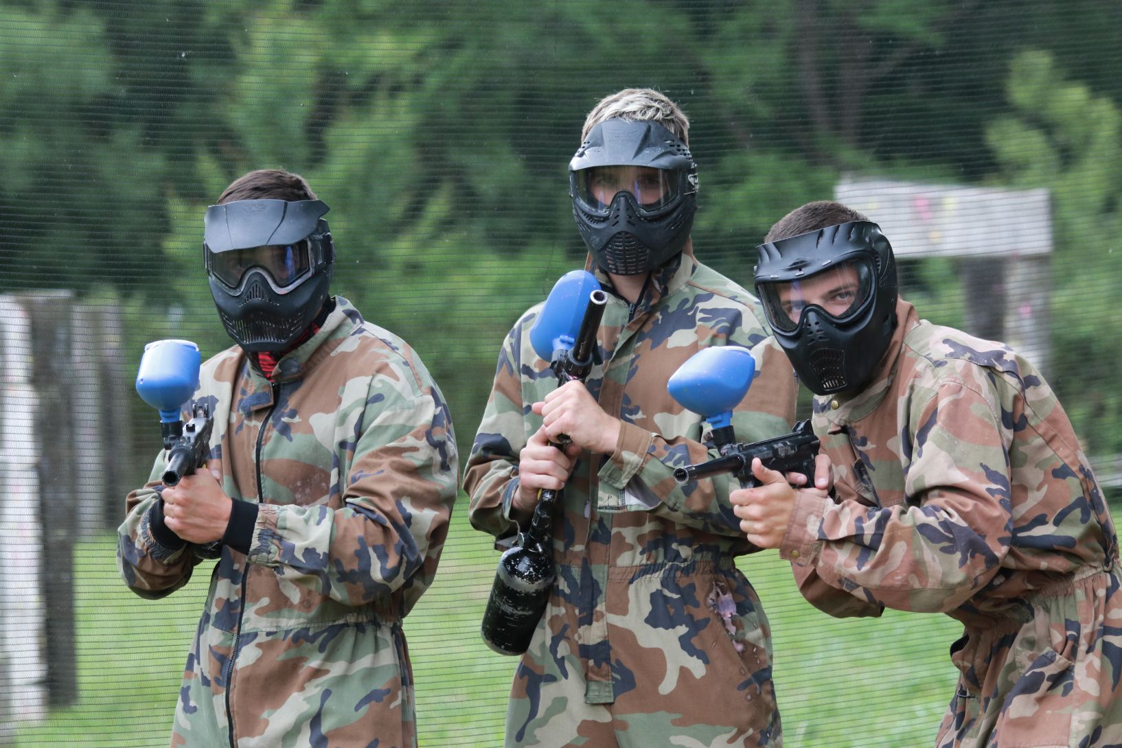 [GALERIJA] Paintball team building 